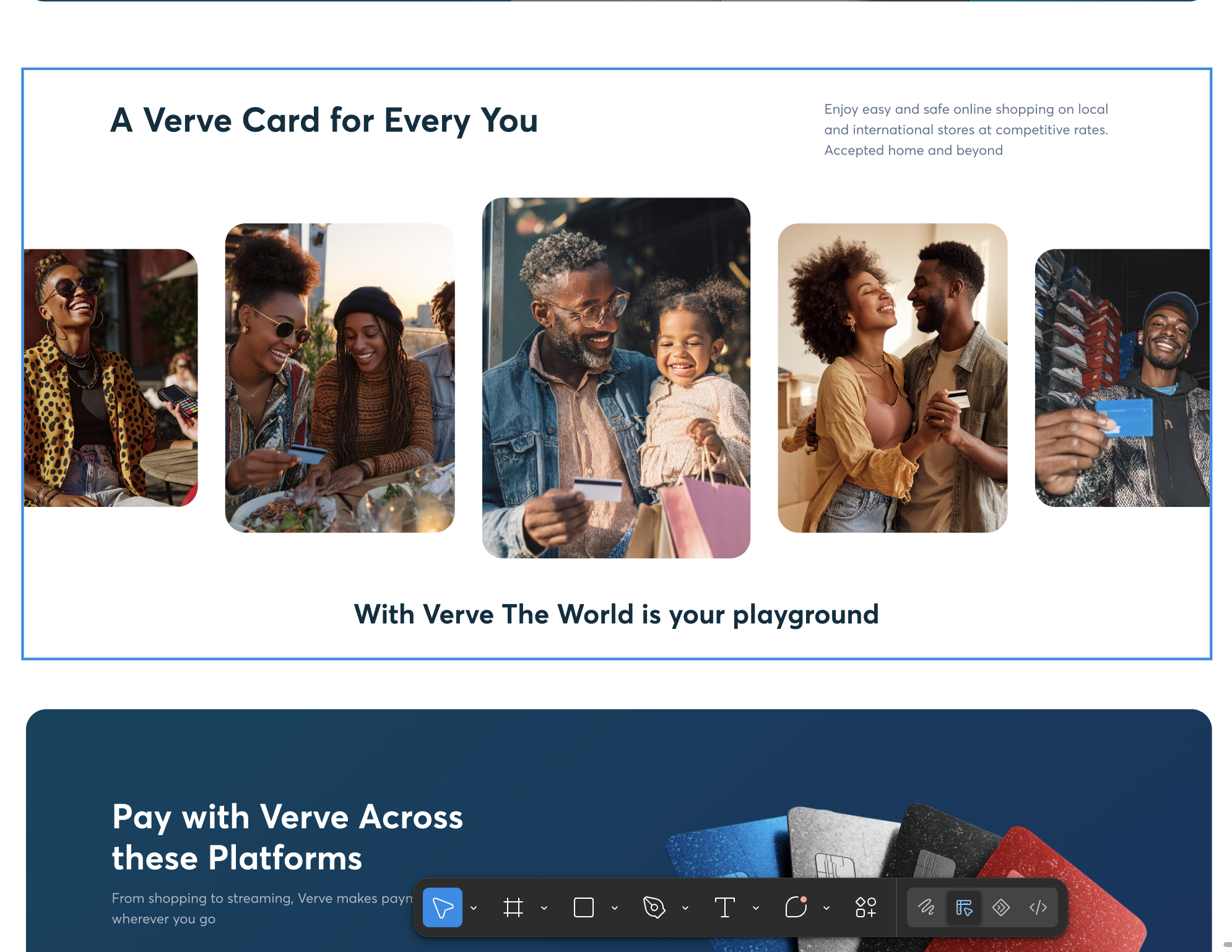 Verve mobile app redesign
